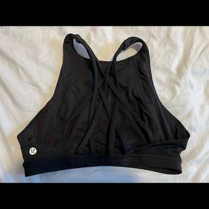Black lululemon bra
